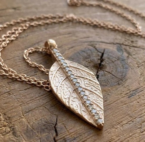 Wunderschönes collier blatt - wunderschönes,