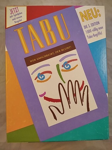 Tabu wer umschreibt - tabu,