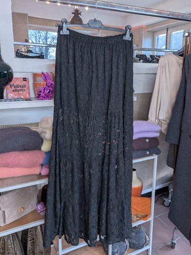 Rock maxi floral spitze mit - maxi,
