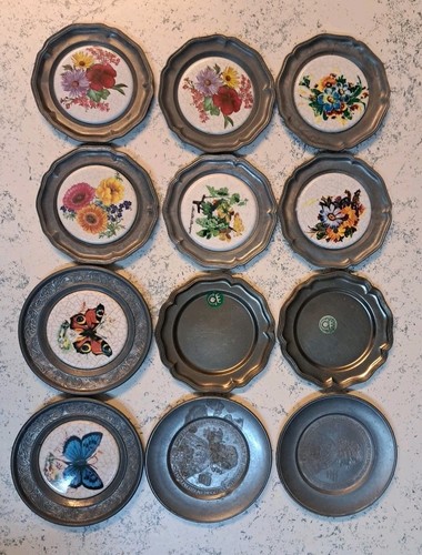 Zinnteller davon 10 - 12,