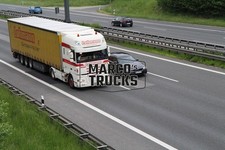 LKW Foto DAF XF Planensattelzug Deutschland weiß Lohmann Europa-Trailer I #h3fj