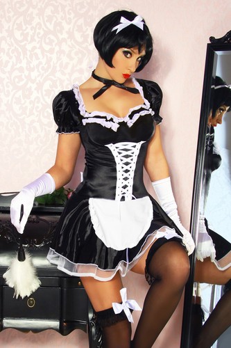 Französisches maid kostüm - maid,