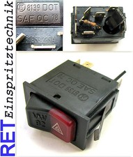 Schalter Warnblinkschalter 161953235A VW Golf 1 Cabrio Polo Caddy original