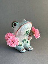 Bosse Frosch Karlsruher Majolika Walter Bosse  Frog Garten