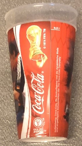 Coca cola becher aus hart - coca,