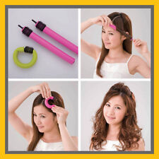 12 Stk PAPILOTTEN Lockenwickler LOCKEN Dauerwelle Friseurbedarf Haar mit Stecker