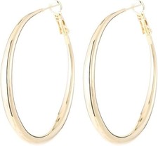 14k Echtgold Creolen Ohrringe