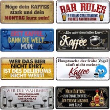 Blechschild Schilder 28x12cm