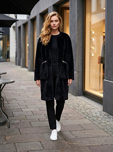 Just female damen mantel lang - just,