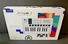 Arturia MiniLab 3 Keyboard Weiß Keyboard Midi Audio Equipment Controller
