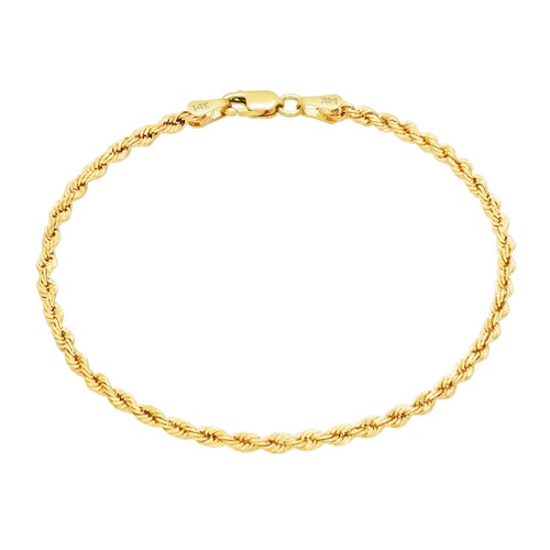 14k gelbgold solide 2mm - 14k,