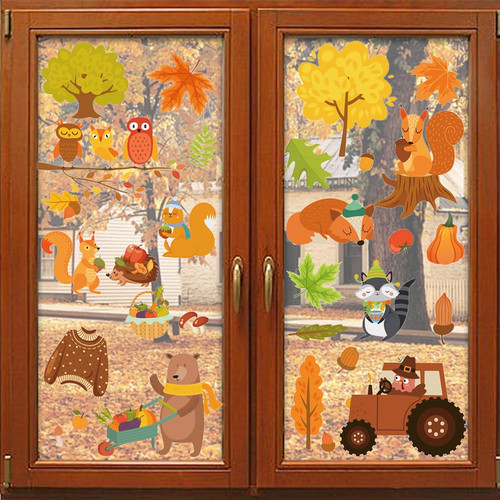 Fensterbilder herbst - fensterbilder,