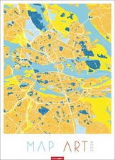 Map Art Kalender 2026 Christian Müringer (Weingarten)
