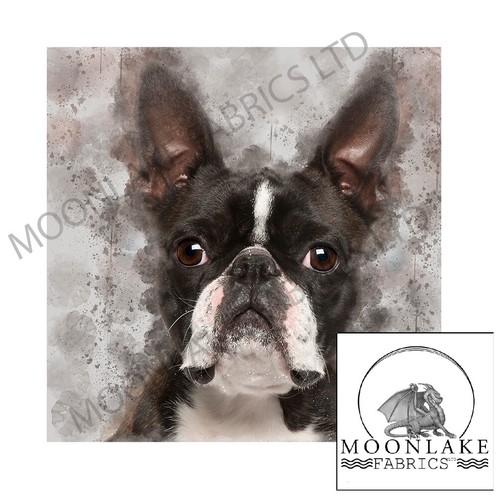 Boston terrier stoff - terrier,