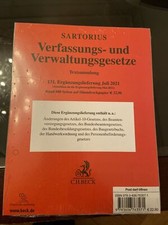 Sartorius Verfassungs- und
