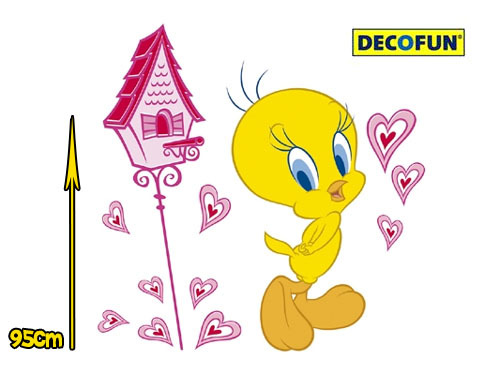 Tlg wandaufkleber tweety - 13,
