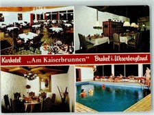 10399818 - 3492 Brakel Hotel Am Kaiserbrunnen Gastraeume Kachelofen Schwimmbad