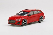 AUDI A6 RS6 RS 6-R 6 Avant Quattro  red rot tango C8 2020 TSM Truescale 1:18
