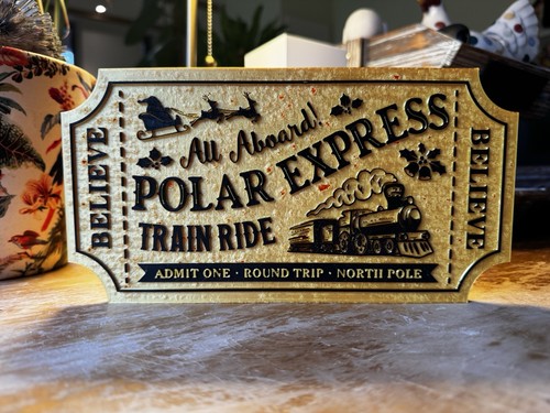 Polarexpress gedruckte - polarexpress, 3d-gedruckte