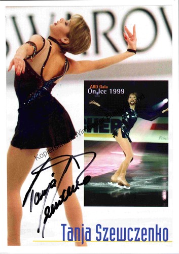 Original autogramm tanja - original,