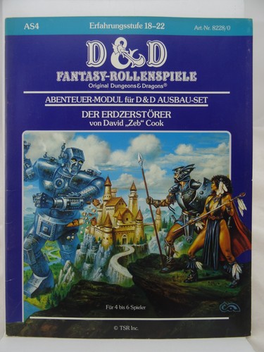 Der erdzerstörer - d&d,