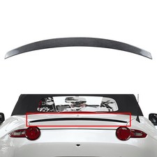 1 Stück Heckspoiler für Mazda MX-5 Miata ND 2016-2024 2023 Carbonfaser Schwarz