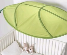 Ikea LÖVA Betthimmel in grün Himmel für Baby Blatt 136 x 90 cm