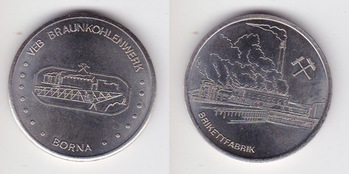 Ddr medaille veb - medaille,