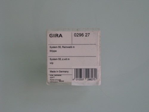 Gira 029627 wippe system 55 - gira,