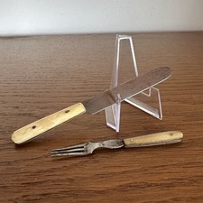 Antikes Miniatur Besteck