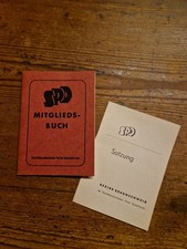 SPD Mitgliedsbuch Blanko Satzung Bezirk Braunschweig Top