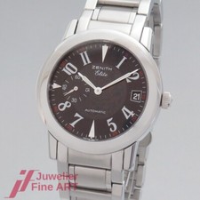 ZENITH 'ELITE Port Royal' - Ref. 01/02.0450.680 - Edelstahl / Automatik-Herren