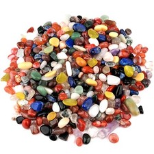 Kleine runde Trommelsteine -