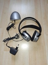 Stereo-Funkkopfhörer mit Sendestation und Steckernetzteil