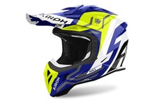 Airoh Aviator 2 Ace Ground Yellow Gloss MX Helm Erwachsene Motocross Offroad