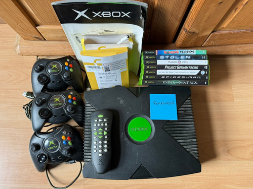 Xbox classic konsole schwarz - xbox,
