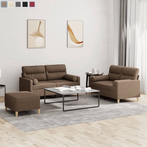 Sofagarnitur mit kissen - kissen, stoff