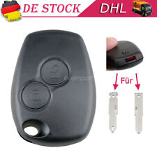 Schlüssel Ersatz 2 Tasten Gehäuse für Renault Twingo Kangoo Modus Trafic Master