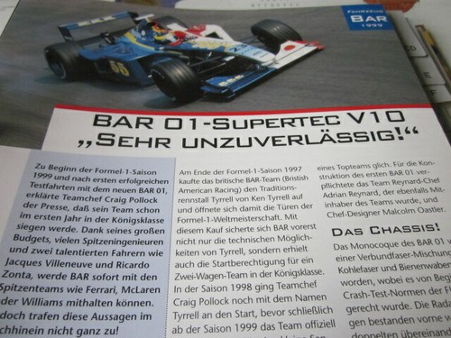 Formel chronik fahrzeuge - ,