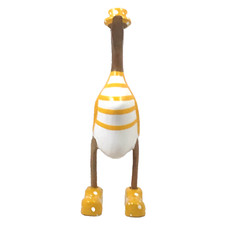 Holz ente lauf - ente, aus