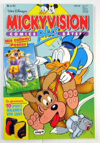 Micky vision serie heft 6 - vision,
