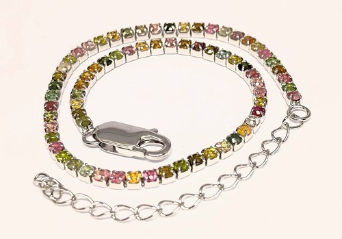 Turmalin armband 925 - turmalin,