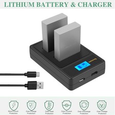 2X BLS-5 BLS-50 Akku 2100mAh