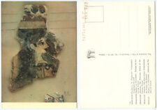 35084 - Heraklion, Kreta - Die Pariserin - Fresko - alte Ansichtskarte