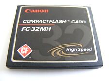 32MB Compact Flash Card HIGH SPEED ( 32 MB CF Karte ) CANON gebraucht