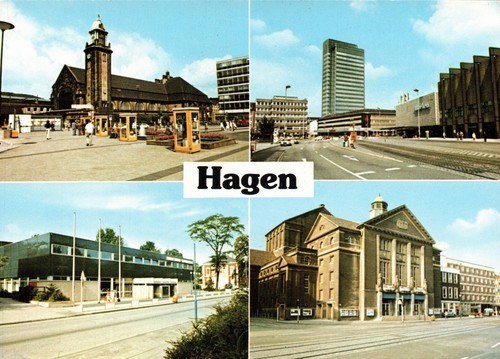 Hagen mehrbildkarte - hagen,,