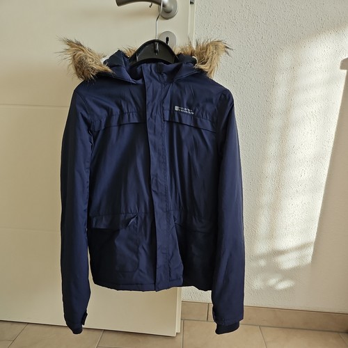 Winterjacke blau mountain - winterjacke,