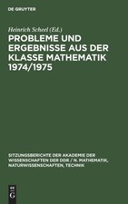 Probleme und ergebnisse aus - probleme,