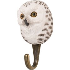 KLEIDERHAKEN Schnee-Eule