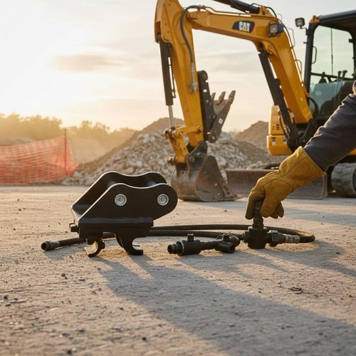 Minibagger schnellwechsler - minibagger,